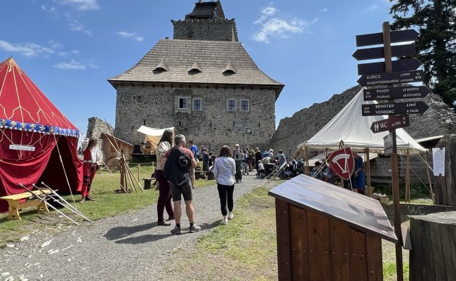 Kašperk v době Karla IV.