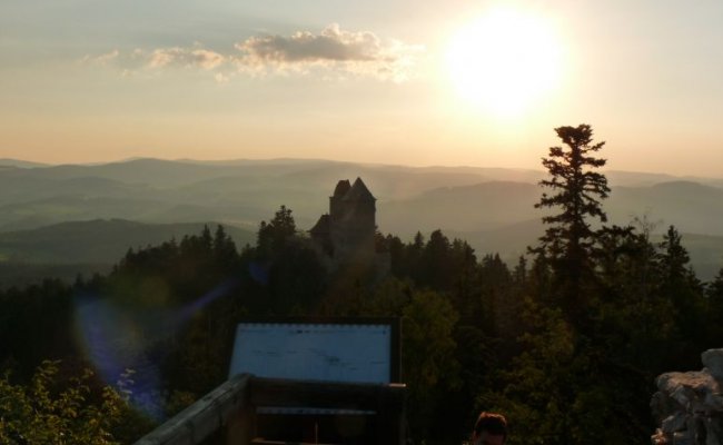 Path for the Golden Ducat of Charles IV.