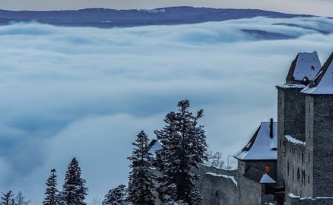 Zimní prohlídky hradu Kašperk